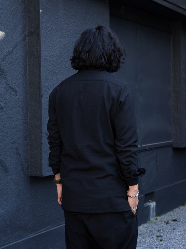 Hooked Vareuse Wool Shirt [BISHU] - PRY