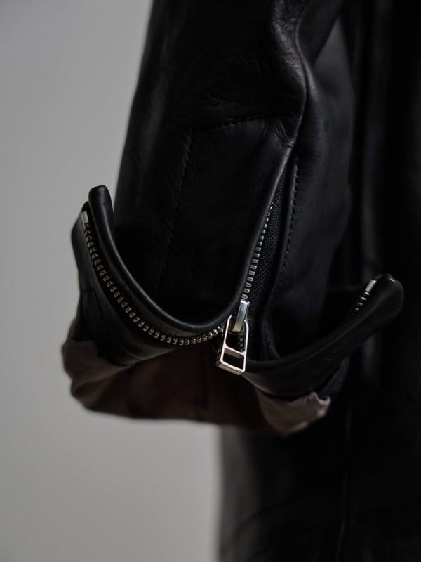 Horse Leather Jacket [BLACK] - PRY