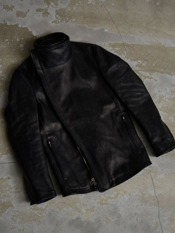 Horse Leather Jacket [BLACK] - PRY