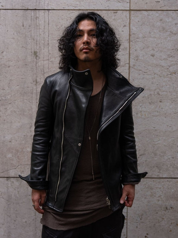 Horse Leather Jacket [BLACK] - PRY