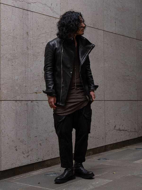 Horse Leather Jacket [BLACK] - PRY