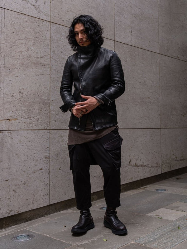 Horse Leather Jacket [BLACK] - PRY