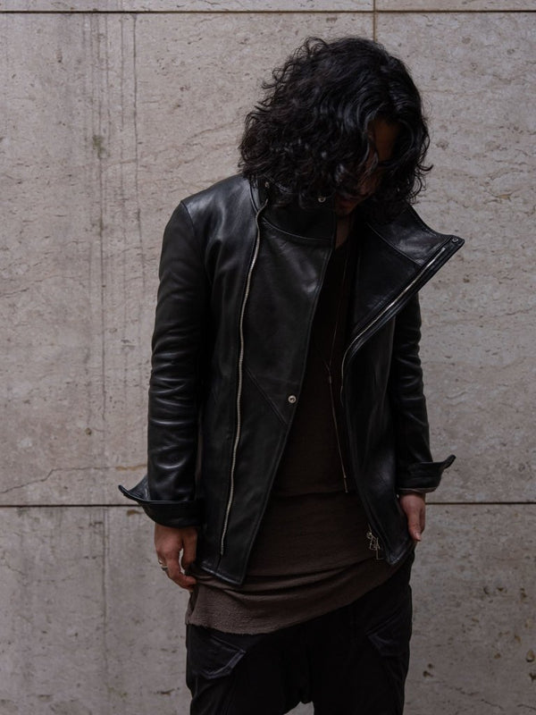 Horse Leather Jacket [BLACK] - PRY