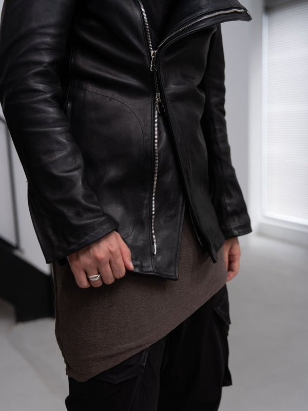 Horse Leather Jacket [BLACK] - PRY