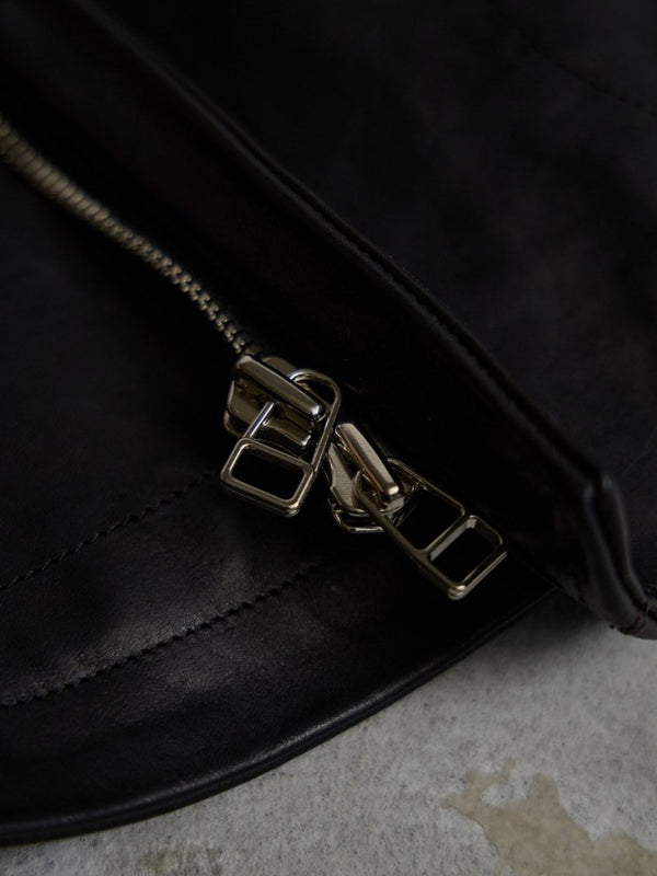 Horse Leather Jacket [BLACK] - PRY