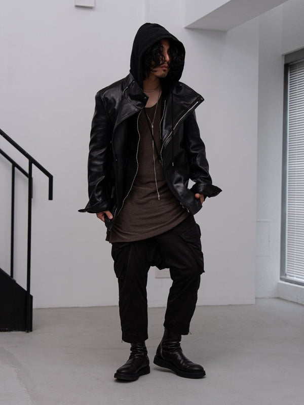 Horse Leather Jacket [BLACK] - PRY
