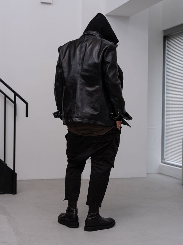 Horse Leather Jacket [BLACK] - PRY