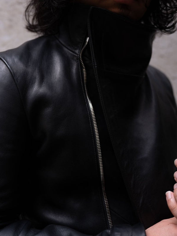 Horse Leather Jacket [BLACK] - PRY