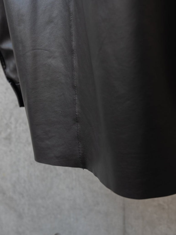 Inverto - Seam Reversible Leather Jacket - PRY