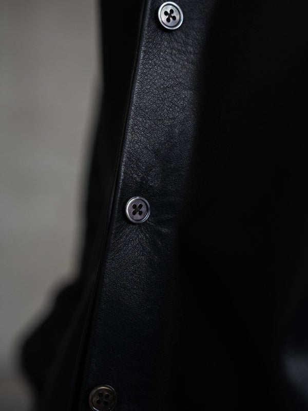 Inverto - Seam Reversible Leather Jacket - PRY