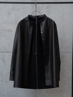 Inverto - Seam Reversible Leather Jacket - PRY