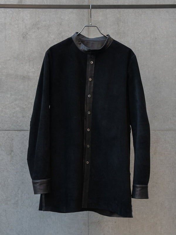 Inverto - Seam Reversible Leather Jacket - PRY