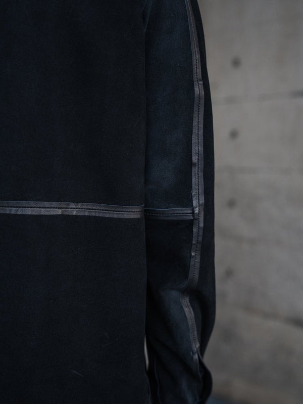 Inverto - Seam Reversible Leather Jacket - PRY