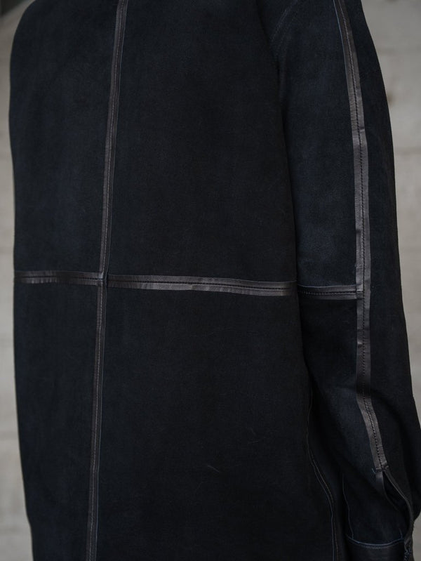 Inverto - Seam Reversible Leather Jacket - PRY