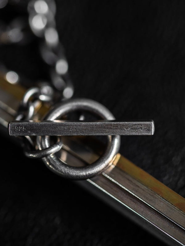 Layered Bar Necklace [k10 gold] - PRY