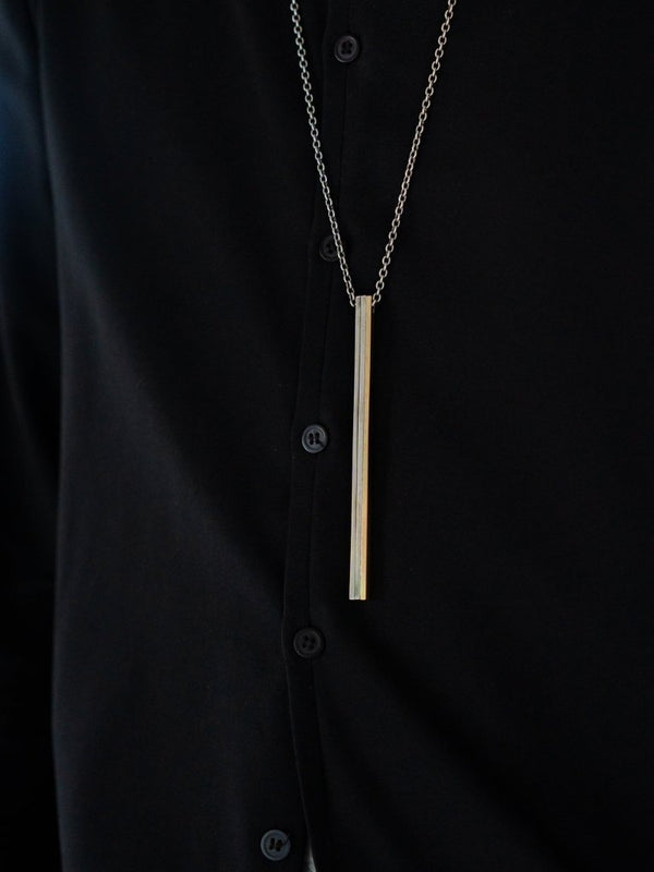 Layered Bar Necklace [k10 gold] - PRY