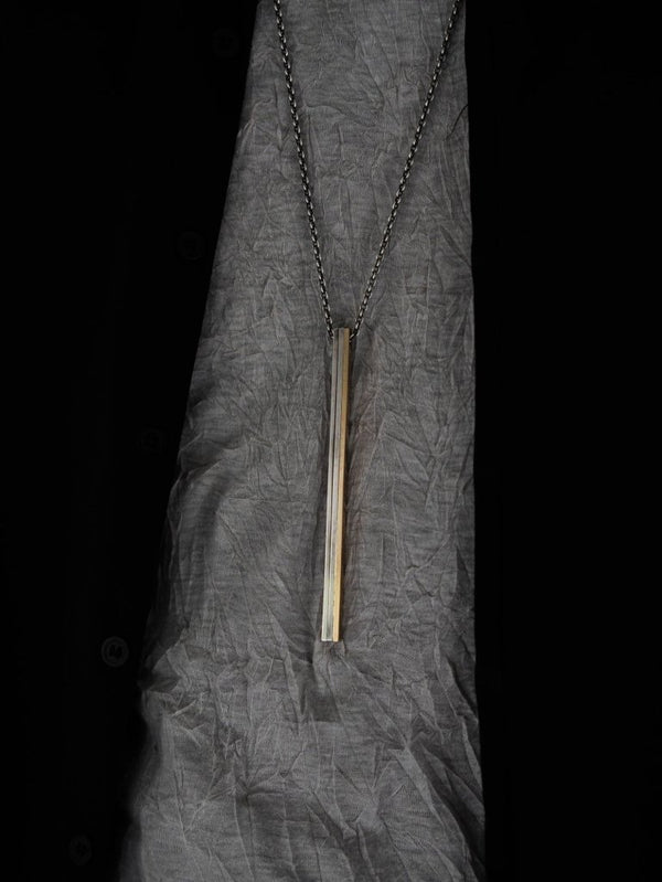 Layered Bar Necklace [k10 gold] - PRY