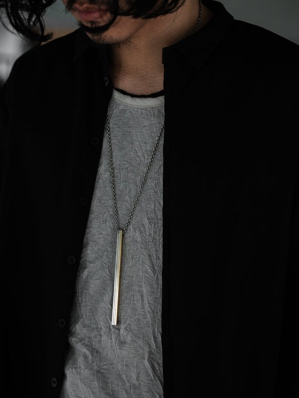 Layered Bar Necklace [k10 gold] - PRY