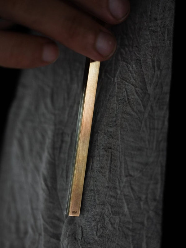 Layered Bar Necklace [k10 gold] - PRY