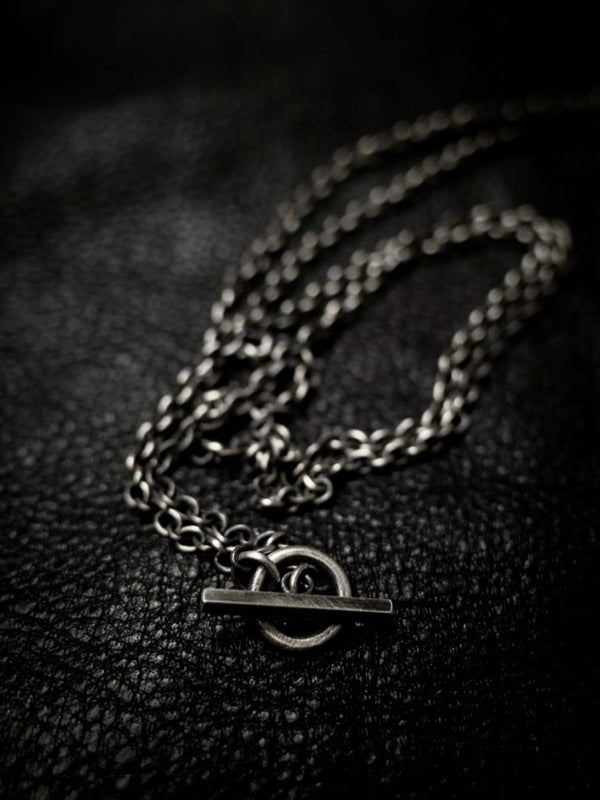 Layered Bar Necklace [slv925] - PRY