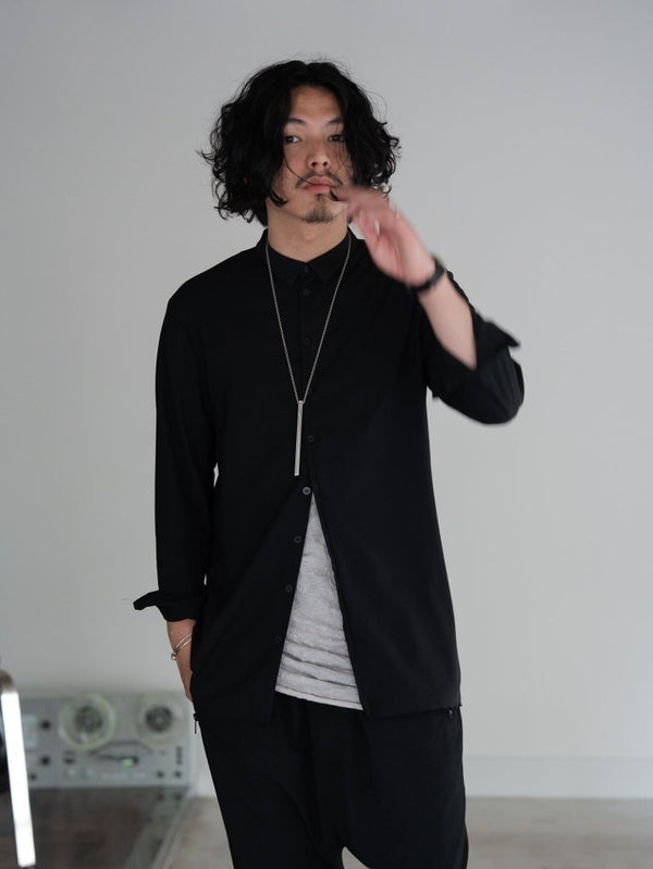 Layered Bar Necklace [slv925] - PRY