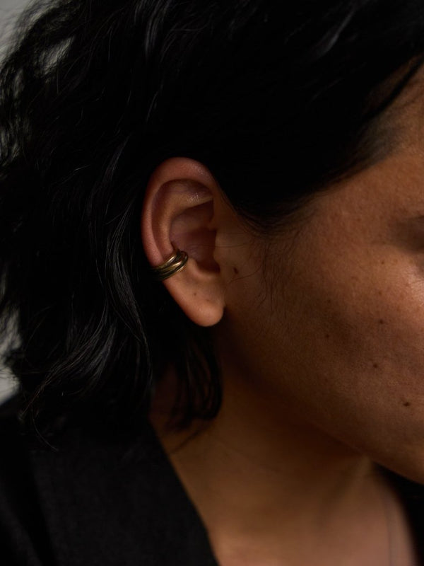 Layered Helix Ear Cuff [k10] - PRY