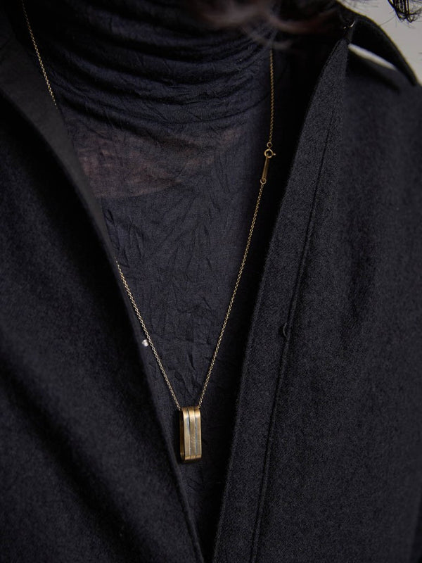 Layered Roop Necklace [k10 gold] - PRY