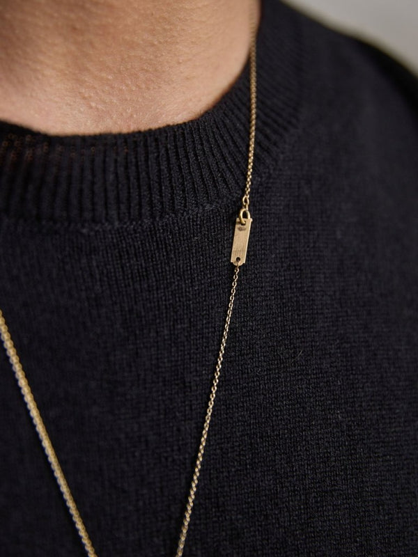 Layered Roop Necklace [k10 gold] - PRY