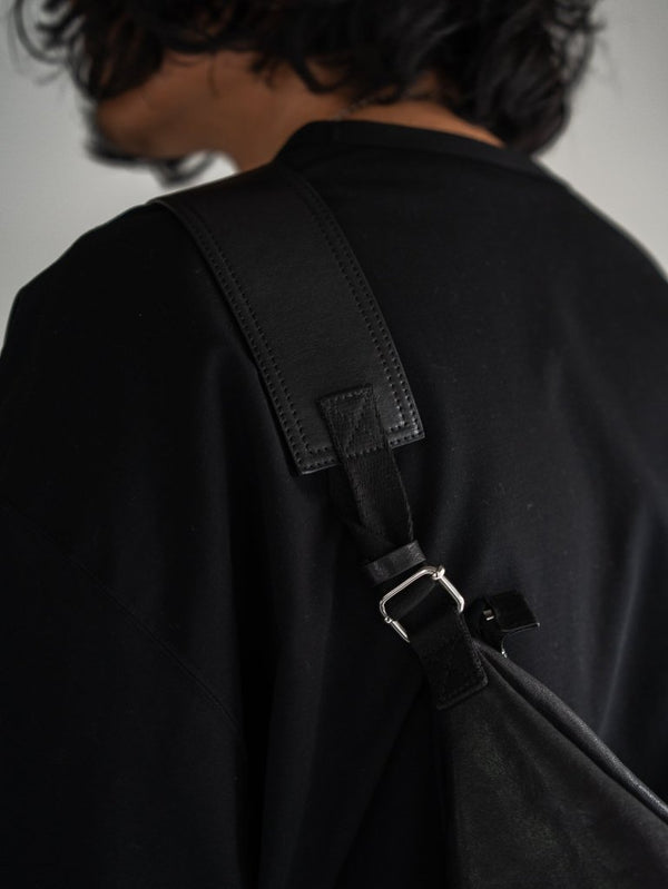 Leather Front Zip Travel Bag - PRY