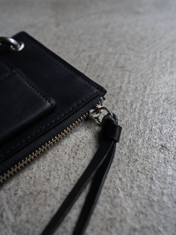 Leather Shoulder Wallet [GUIDI LEATHER] - PRY