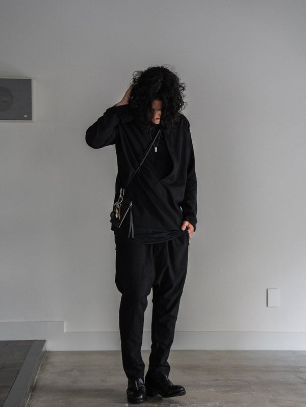 Leather Shoulder Wallet [GUIDI LEATHER] - PRY