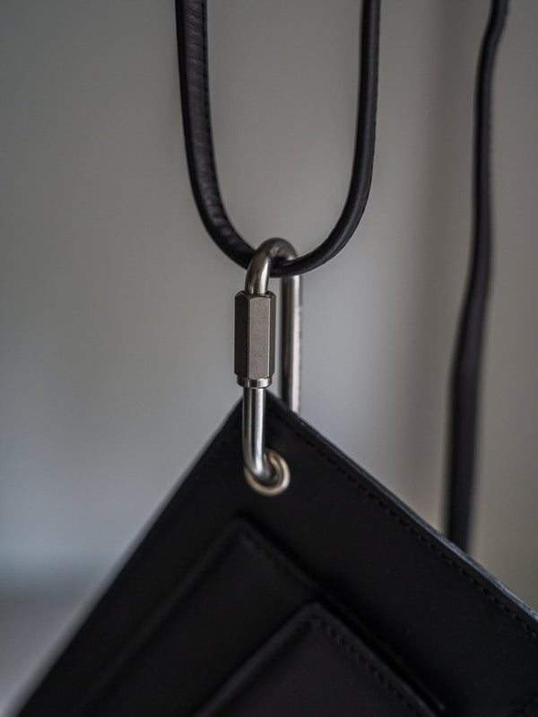 Leather Shoulder Wallet [GUIDI LEATHER] - PRY