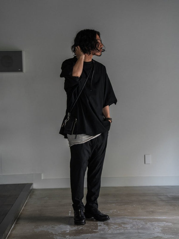 Leather Shoulder Wallet [HIMEJI LEATHER] - PRY