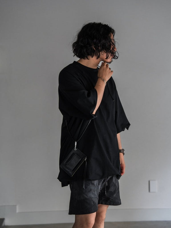 Leather Shoulder Wallet [HIMEJI LEATHER] - PRY