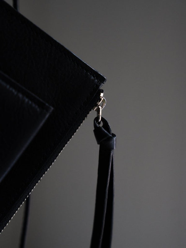 Leather Shoulder Wallet [HIMEJI LEATHER] - PRY