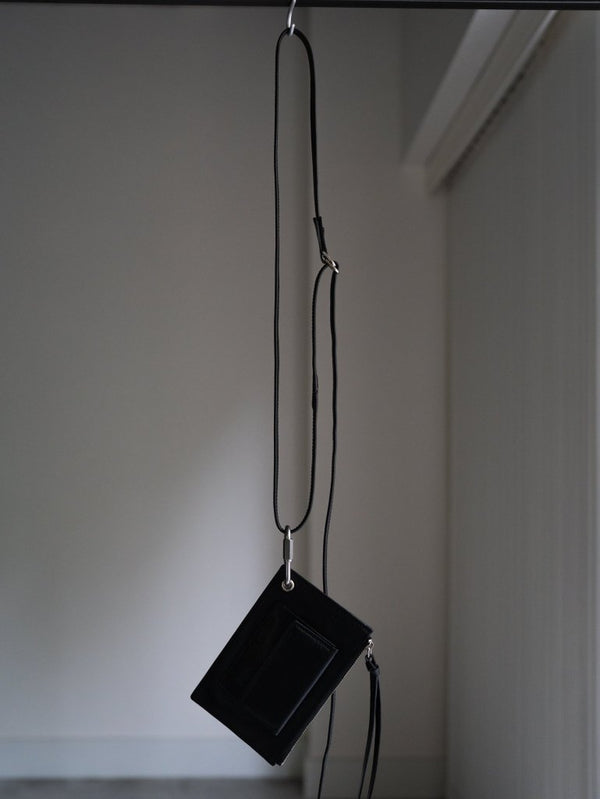 Leather Shoulder Wallet [HIMEJI LEATHER] - PRY