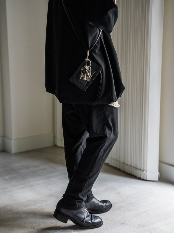 Leather Shoulder Wallet [HIMEJI LEATHER] - PRY