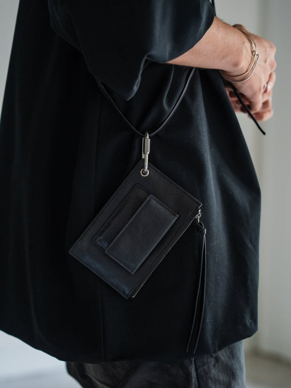 Leather Shoulder Wallet [HIMEJI LEATHER] - PRY