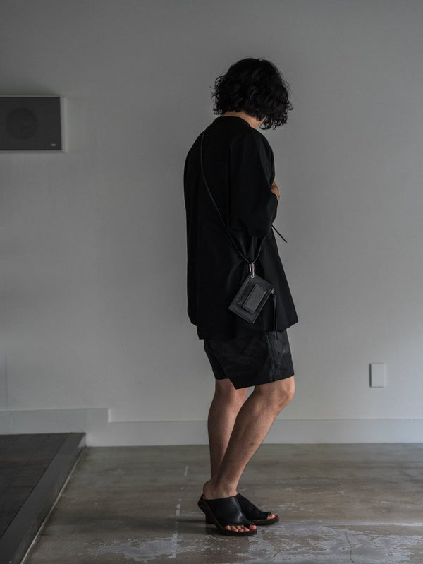 Leather Shoulder Wallet [HIMEJI LEATHER] - PRY