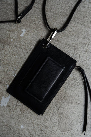 Leather Shoulder Wallet [HIMEJI LEATHER] - PRY