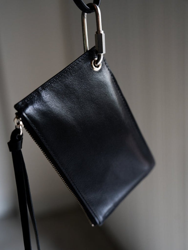 Leather Shoulder Wallet [HIMEJI LEATHER] - PRY