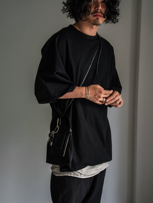 Leather Shoulder Wallet [HIMEJI LEATHER] - PRY