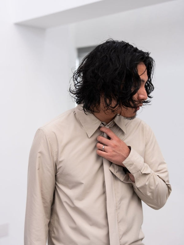 LIMONTA Ensemble Shirt Jacket [OYSTER] - PRY