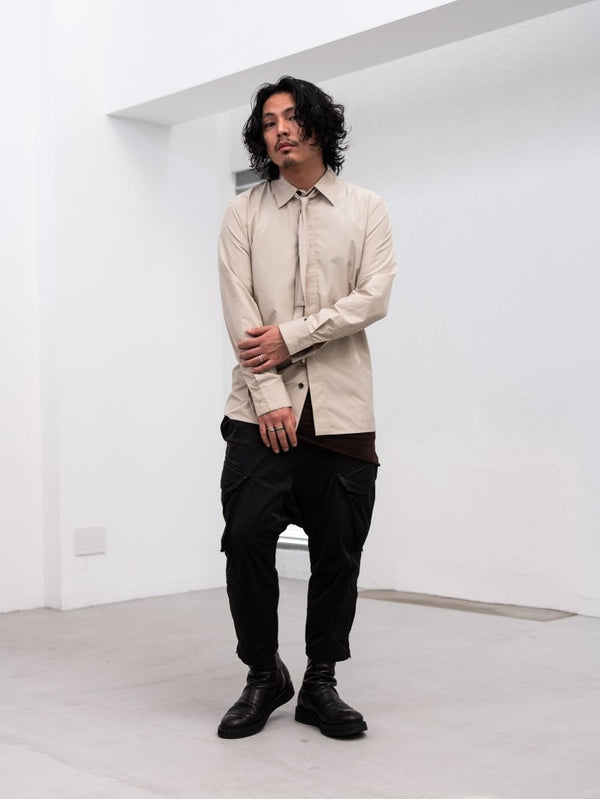 LIMONTA Ensemble Shirt Jacket [OYSTER] - PRY