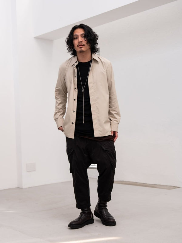 LIMONTA Ensemble Shirt Jacket [OYSTER] - PRY
