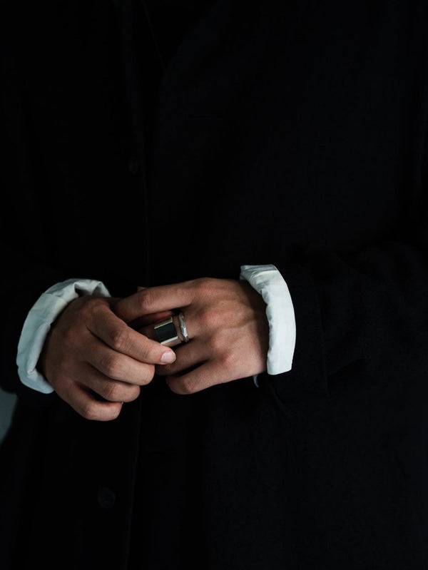 Monolith Ring【BLUE TIGER EYE】 - PRY