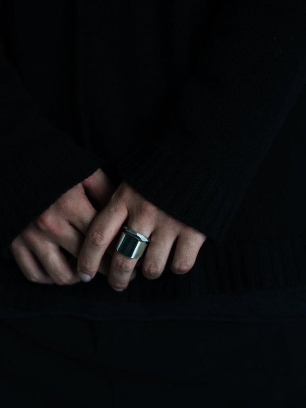 Monolith Ring【BLUE TIGER EYE】 - PRY