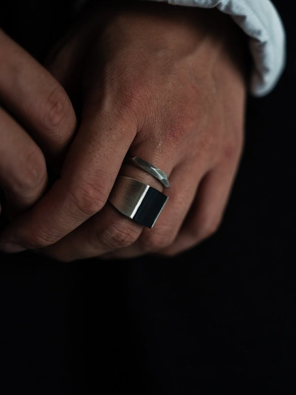 Monolith Ring【BLUE TIGER EYE】 - PRY