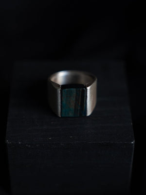 Monolith Ring【BLUE TIGER EYE】 - PRY