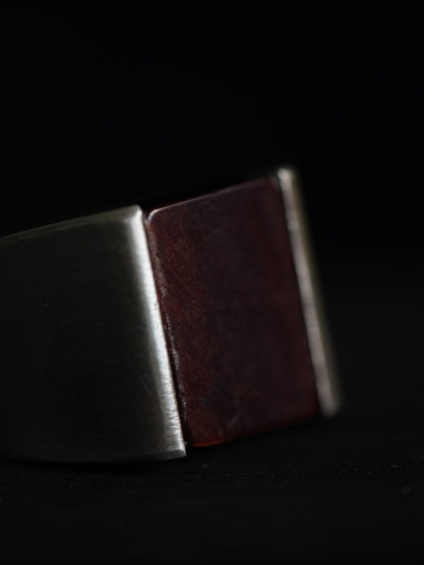 Monolith Ring【RED TIGER EYE】 - PRY